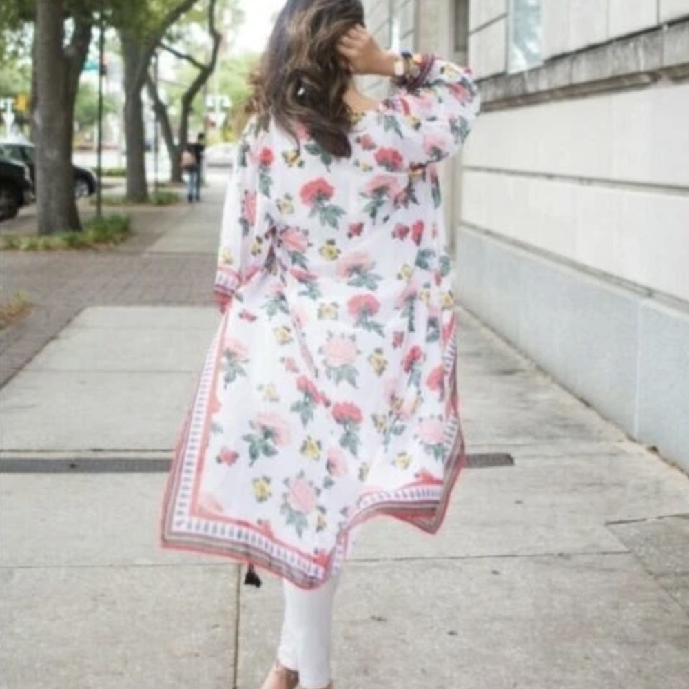 H & M x Coachella floral kimono Size M - Picture 2 of 10